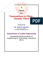 Inovative Fibre - Auxetic Fibre