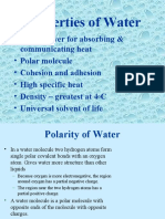 Properties of Water