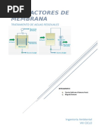 Reactores de Membrana