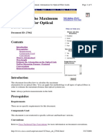 Calculating The Maximum Attenuation For Optical Fiber Links