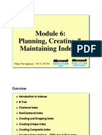 Module 06 - Planning Indexes