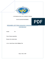 Resumen de Lectura - Definición y Conceptos Básicos de Contabilidad