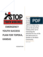 Emergency Youth Success Plan For Shawnee County Kansas Community Version 10-09-2017