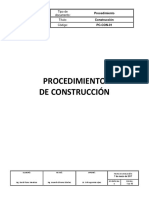 Procedimiento Construcción