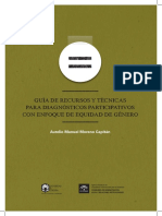 Guía de Recusos y Técnicas para Diagnóstico Participativos Con Enfoque de Equidad de Género-1