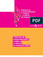 CSCL Practicas de Emprendimiento Creativo y Cultural en America Latina 2015 PDF