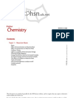 Chemistry: Higher