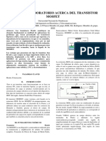 Informe 8 Transistor Mosfet