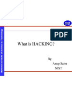 What Is HACKING?: By, Anup Sahu Nist