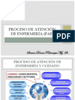 Proceso de Enfermer A Etapas Resumidas en Diapositivas