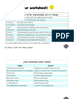 Phrasal Verbs para El Trabajo Worksheet 1