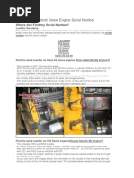 Finding Your Detroit Diesel Engine Serial Number