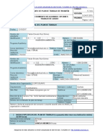 F-7-9-5 Formato Plan de Trabajo Pasantia