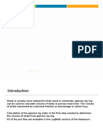 883 Shale Volume Calculation