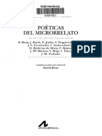 Poeticas Del Microrelato - Indice