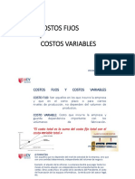 6 Costos Fijos y Variables