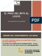 3 Paso Del Mito Al Logos