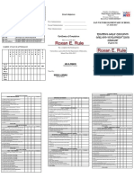 Philippine Early Childhood Care and Development (Eccd) Checklist