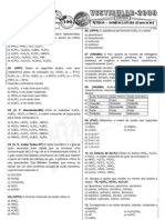 Química - Pré-Vestibular Impacto - Ácidos - Exercícios I