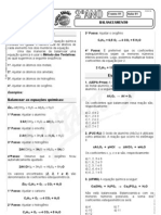 Química - Pré-Vestibular Impacto - Balanceamento Das Equações II