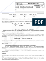 Química - Pré-Vestibular Impacto - Partes Por Milhão PPM