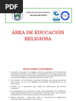 Desempenos Eduducacion Religosa