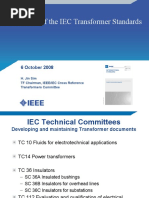 Overview of The IEC Transformer Standards: 6 October 2008