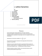 3b Lattice Vibrations PDF