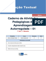 Producao Textual Regular Aluno Autoregulada 7a 1b PDF