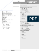 HW Beg TRD Grammar Reference Exercises PDF