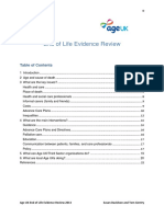 Age UK End of Life Evidence Review 2013