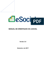 MOS Manual de Orientação Do Esocial - Vs 2.4 PDF