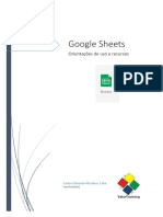 Apostila Google Sheets