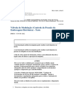 Válvula de Modulação (Controle de Pressão Da Embreagem Eletrônica) - Teste