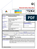 MSDS Tetraethylene Penyamine (TEPA)