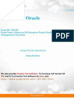 Oracle: Actual Exam Questions