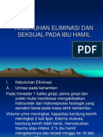 Kebutuhan Eliminasi Dan Seksual Pada Ibu Hamil