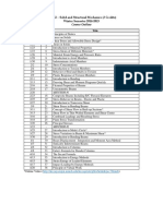 CEE212 - Solid and Structural Mechanics (3 Credits) Winter Semester 2014-2015