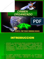 Crimen Organizado 5to. E.