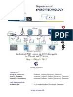 PHD Course On DC Microgrids