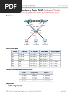 2.3.2.2 Packet Tracer - Configuring Rapid PVST+ Instructions IG