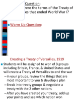 Treaty of Versailles