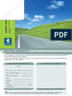 Carnet D Entretien Peugeot