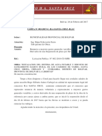 Carta 03 - Renuncia de Gastos Generales