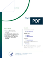 Vaginal Discharge Fact Sheet PDF