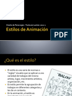 Estilos de Animación