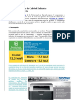 Las Ocho Dimensiones de La Calidad