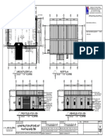 Construction of One Unit Painting Shelter: Ground Floor Plan Roof Plan