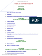 MCQs On The Industrial Disputes Act, 1947