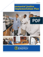 Environmental Justice 5 Year Implementation Plan